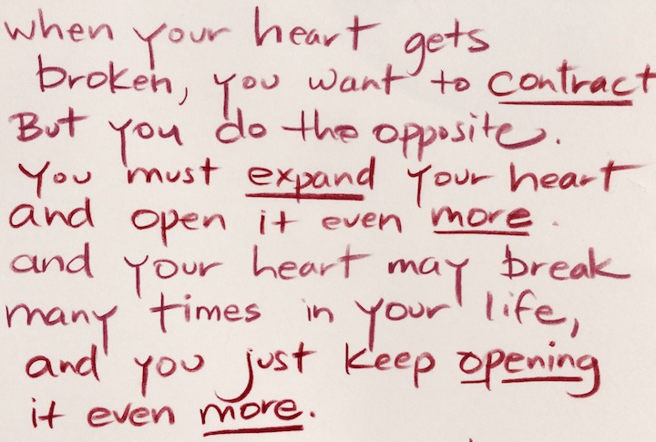 Opening Your Heart